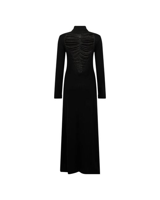 Raquel Diniz Black Knitted Dresses