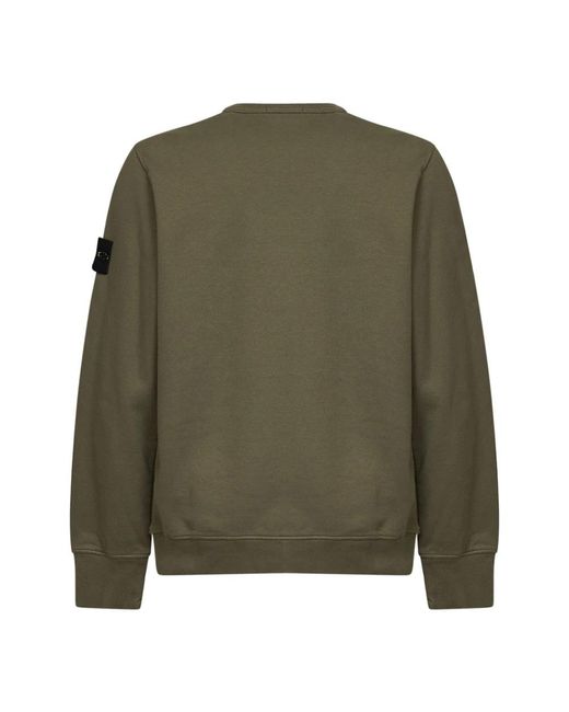 Stone Island Green Sweatshirts for men