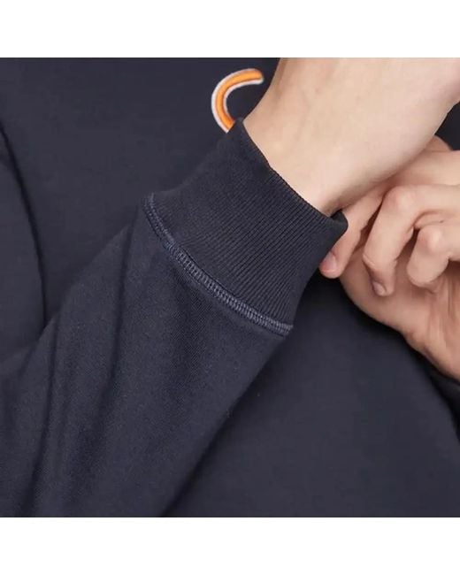 Guess Hoodies & Sweatvesten ,Blauw ,Stijlvolle Hoodie Sweatshirt in het Blue voor heren