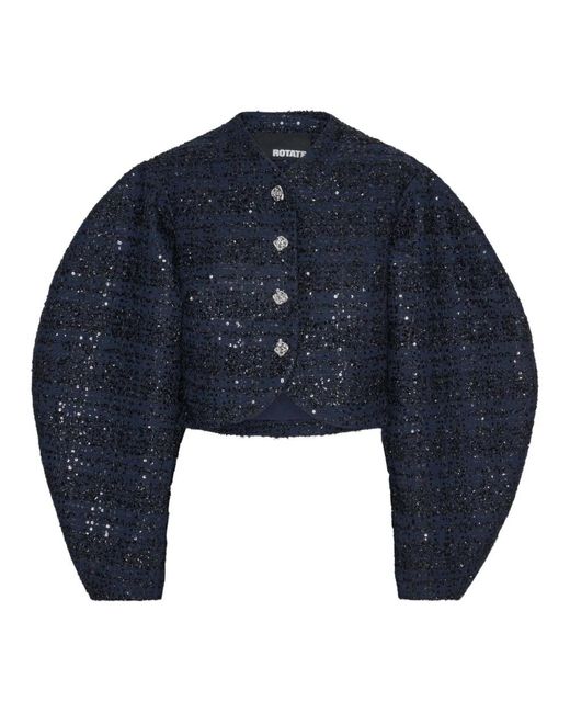 ROTATE BIRGER CHRISTENSEN Light Jackets in het Blue
