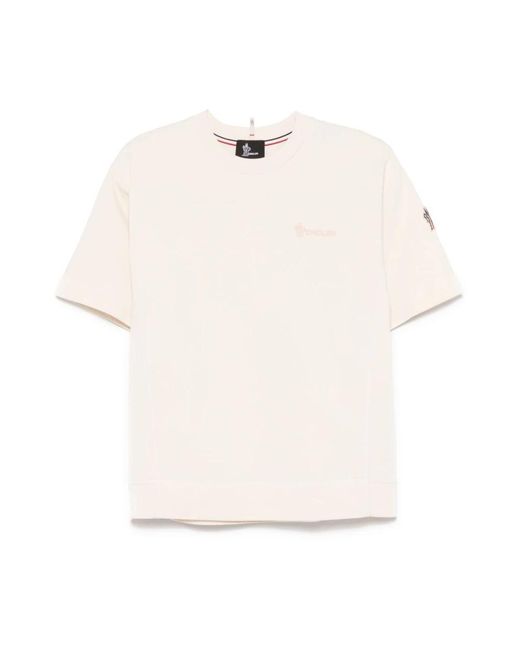 Moncler T-Shirts in het White