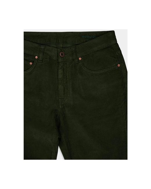 Boglioli Green Slim-Fit Trousers for men