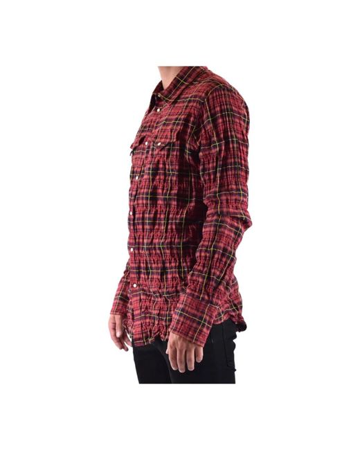 Casual Shirts DSquared² pour homme en coloris Red