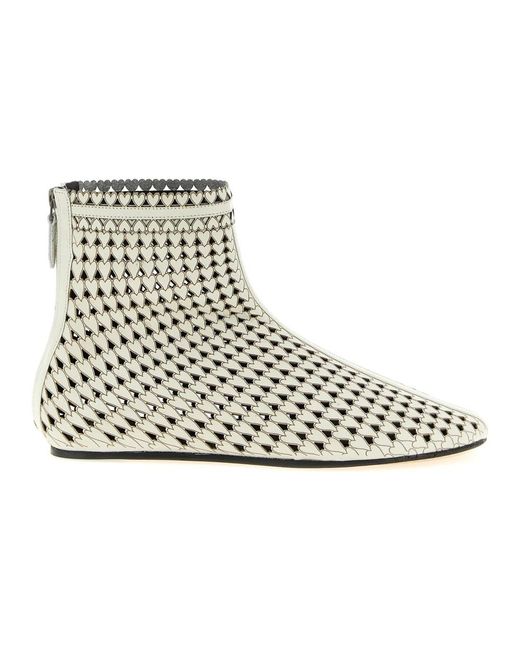 Isabel Marant Natural Ankle Boots