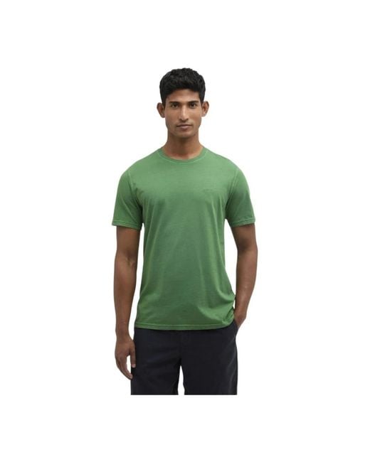 Barbour Green T-Shirts for men