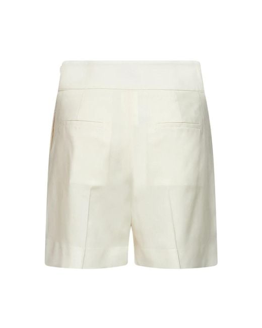 Max Mara Natural Casual Shorts