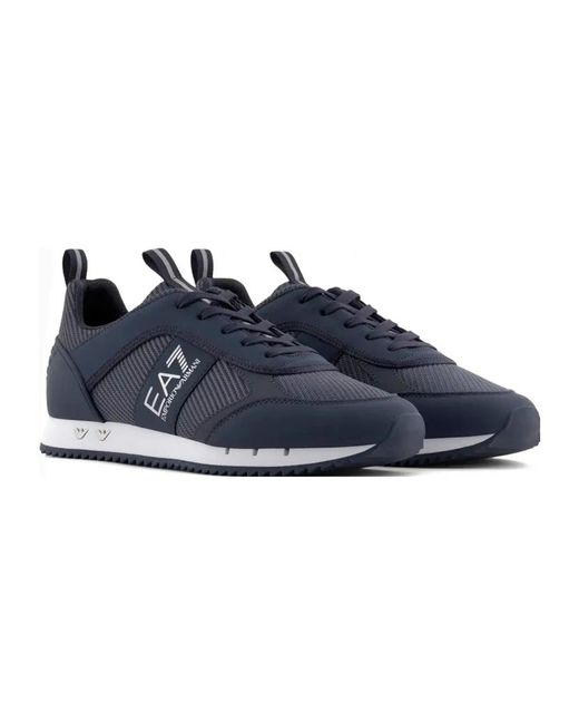EA7 Blue Sneakers for men