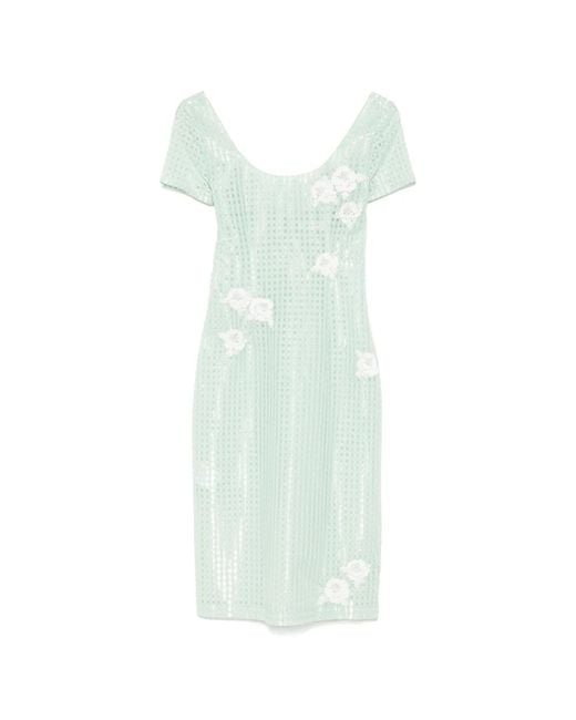 Markgong Green Midi Dresses