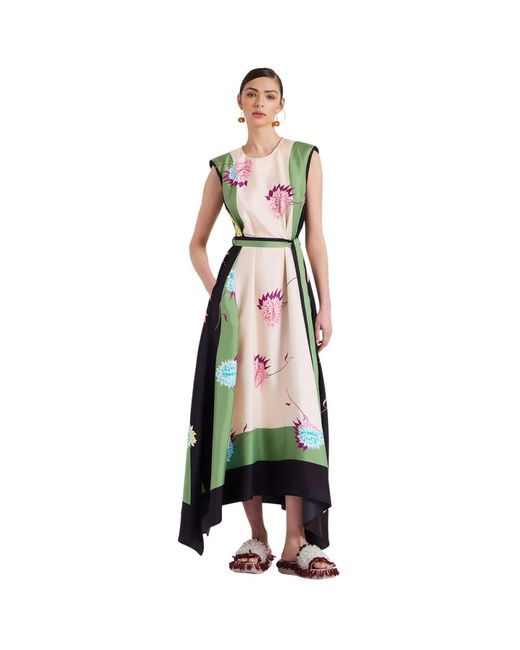 LaDoubleJ Midi Dresses in het Multicolor