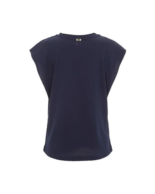 T-Shirts Herno de color Blue