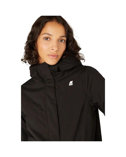 K-Way Black Light Jackets