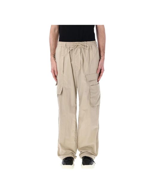 Y-3 Natural Wide Trousers for men