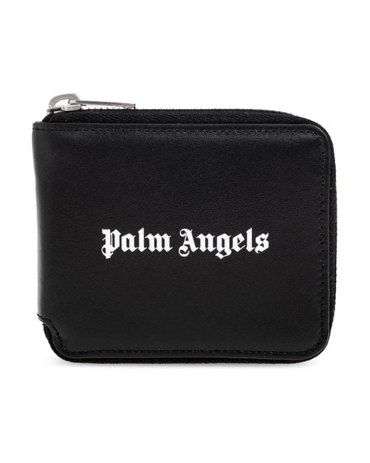 Wallets & Cardholders di Palm Angels in Black da Uomo