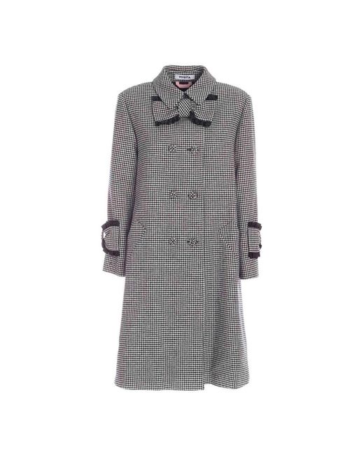 Vivetta Gray Single-Breasted Coats