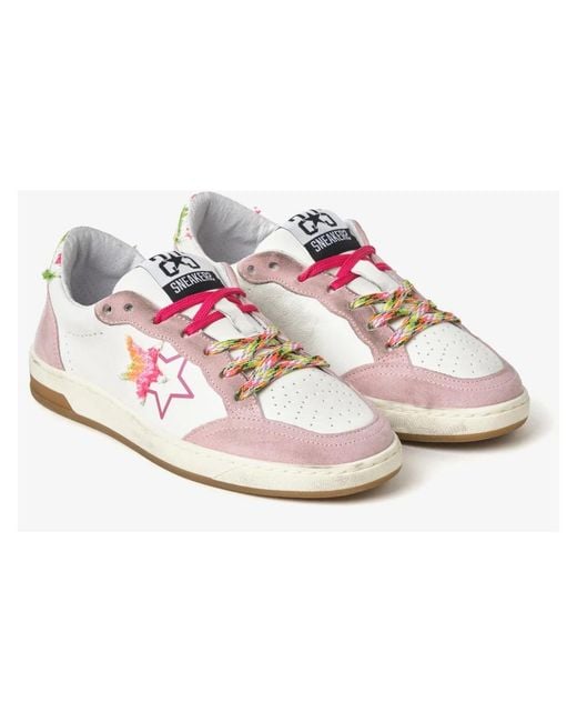 2 Star Pink Sneakers