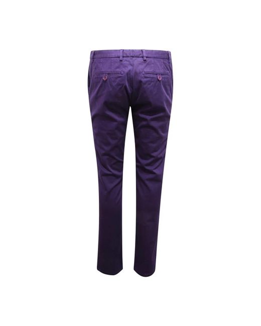 Etro Purple Chinos for men
