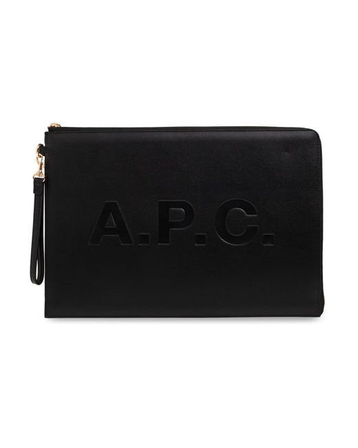 A.P.C. Aktentasche mit logo in Black für Herren