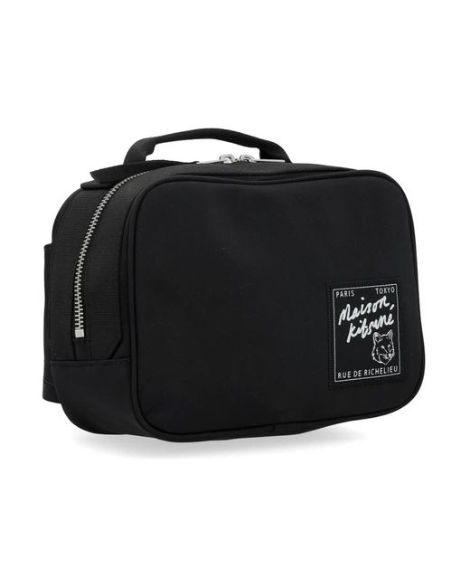 Maison Kitsuné Reisender bum bag in Black für Herren