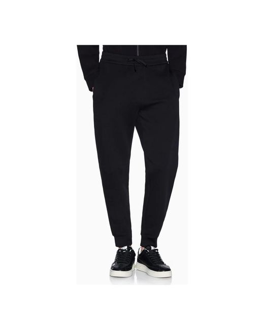 ARMANI EXCHANGE Black Sweatpants for men