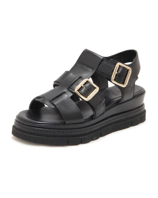 Luca Grossi Black Wedges