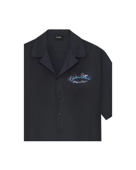 Amiri Black Short Sleeve Shirts for men