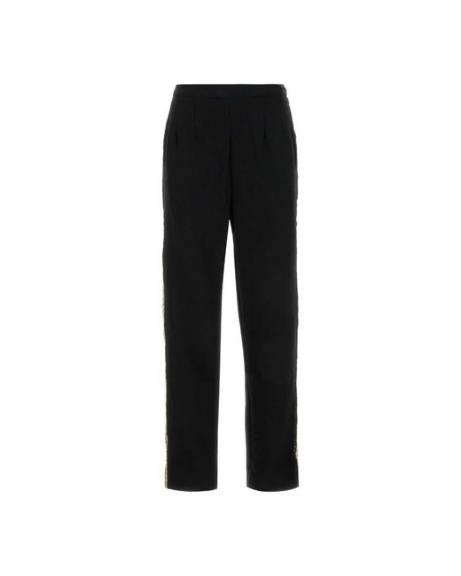 Bode Black Straight Trousers