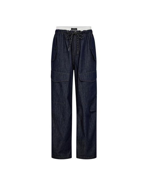 Haute L'Amitié Blue Straight Jeans