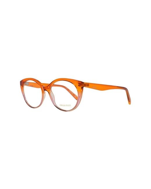 Emilio Pucci Orange Glasses