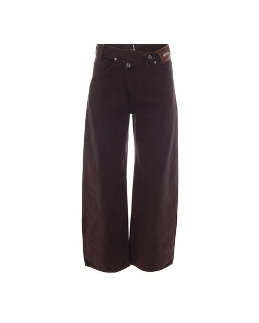 Liu Jo Purple Straight Fit Jeans