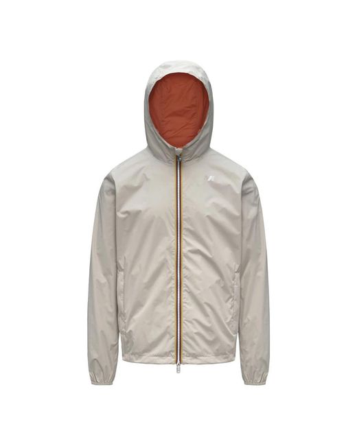 K-Way Jake Plus.2 Double Jacket in het Gray voor heren