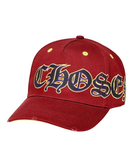 Philipp Plein Baseball Cap Gothic in het Red