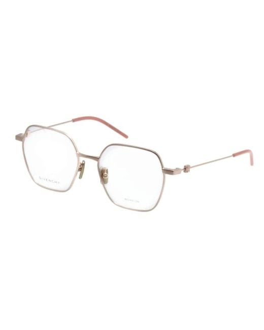 Glasses Givenchy de color Metallic