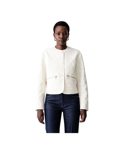 Guess Edith Korte Jas in het White