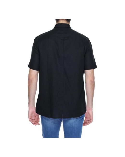 Antony Morato Black Short Sleeve Shirts for men