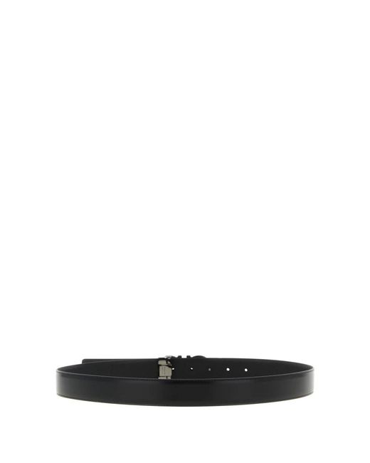 Ferragamo Black Belts for men