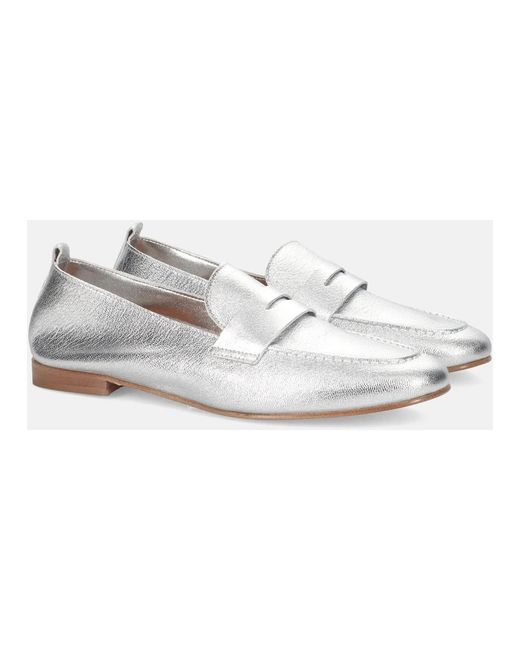 Sangiorgio White Loafers