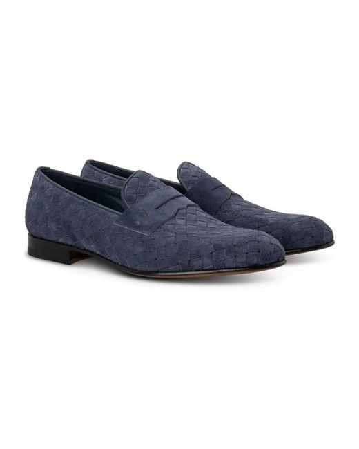 Shoes > flats > loafers Moreschi pour homme en coloris Blue