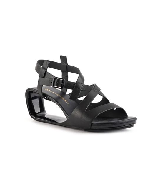 United Nude Black Wedges