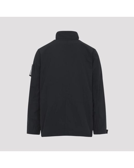 Stone Island Jassen ,Zwart ,Field Jacket in het Blue voor heren