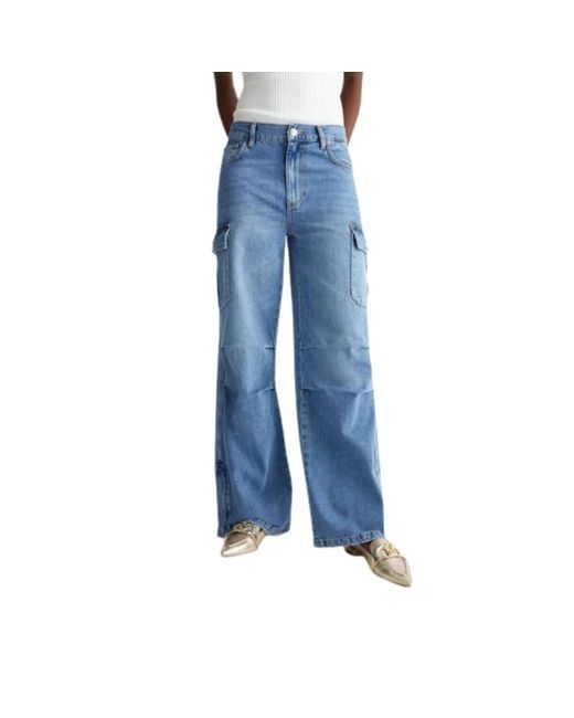 Jeans > flared jeans Liu Jo en coloris Blue