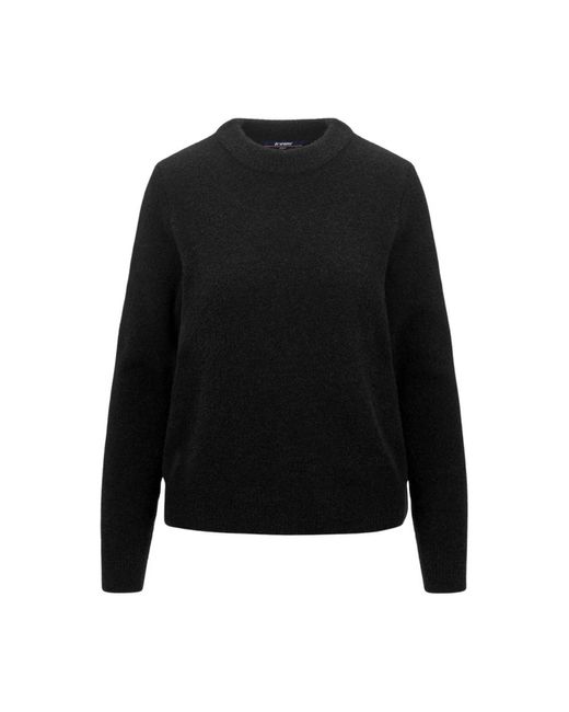 K-Way Black Rundhals-Strickware