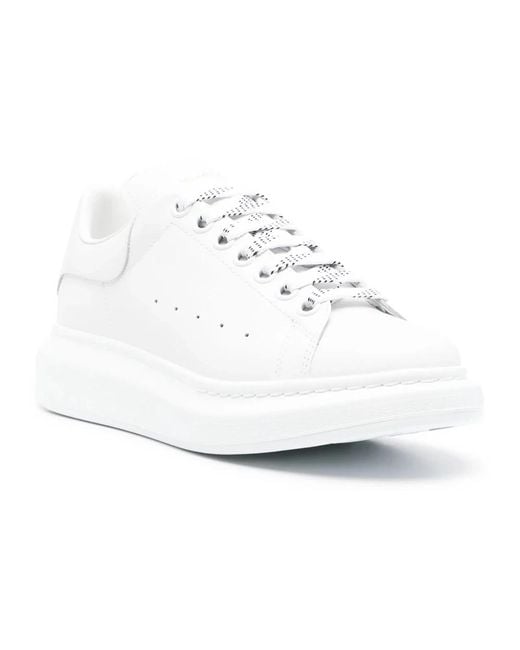 McQueen White Trainers