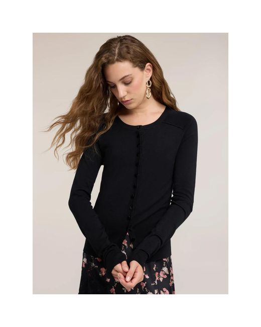Cardigans mötivi en coloris Black