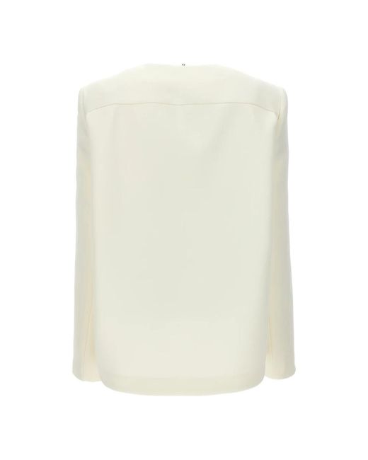 Sportmax White Light Jackets