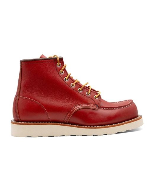 Red Wing Moc Toe 8875 in Red für Herren
