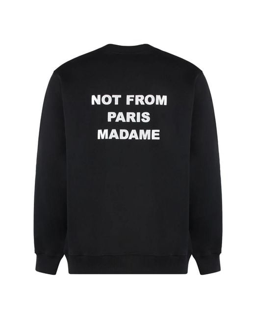 Drole de Monsieur Black Sweatshirts for men