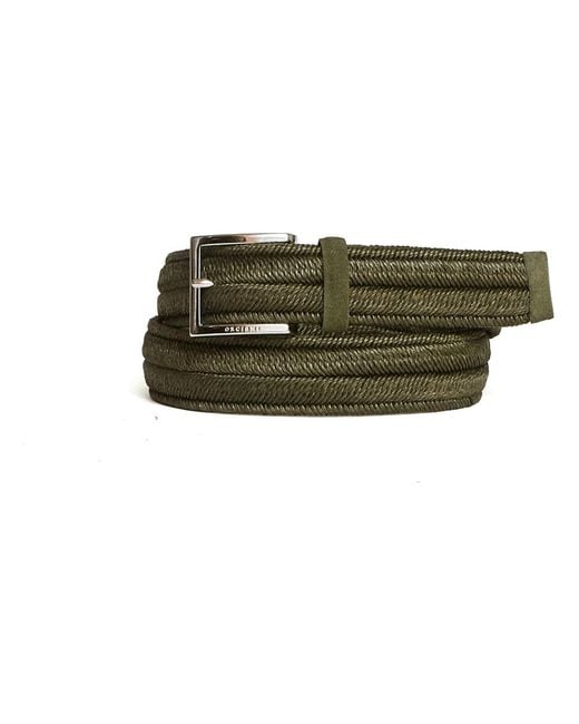 Orciani Green Belts for men