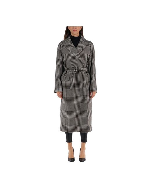 A.P.C. Gray Belted Coats