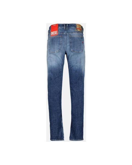 DIESEL Blue Slim-Fit Jeans for men