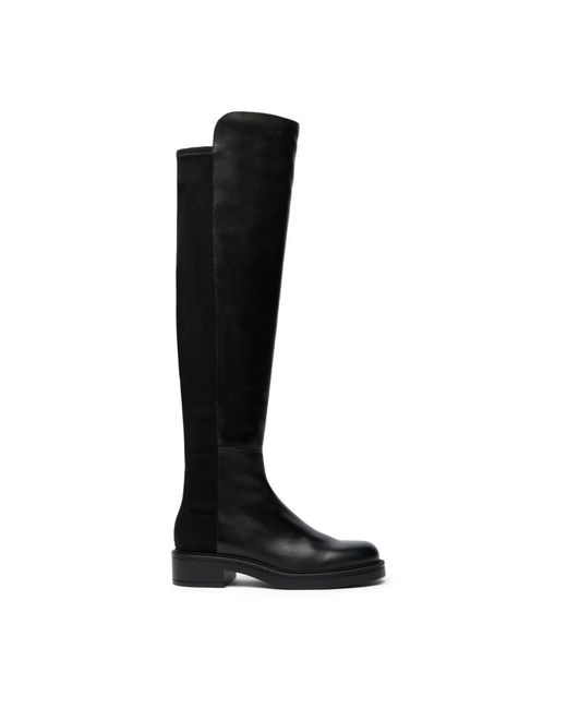 Stuart Weitzman 5050 Celia Boot in het Black